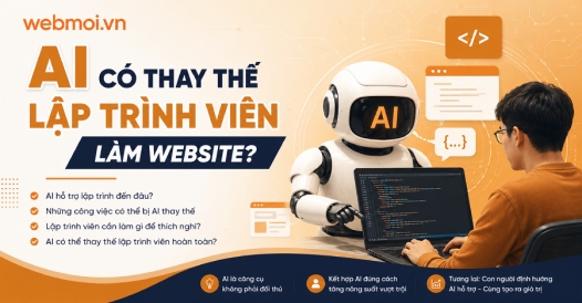 AI Có Thay Thế Lập Trình Viên Làm Website?
