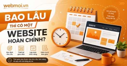 Bao Lâu Thì Có Một Website Hoàn Chỉnh