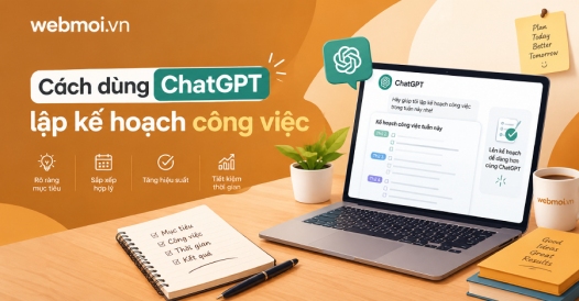 Cách dùng ChatGPT lập kế hoạch công việc