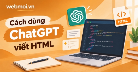 Cách dùng ChatGPT viết HTML