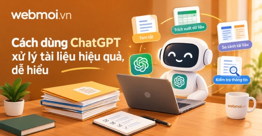 Cách dùng ChatGPT xử lý tài liệu