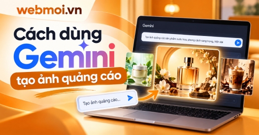 Cách dùng Gemini tạo ảnh quảng cáo