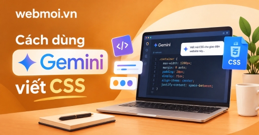 Cách dùng Gemini viết CSS