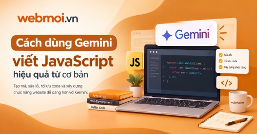 Cách dùng Gemini viết JavaScript