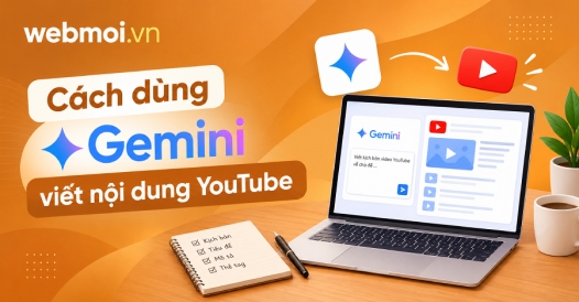 Cách dùng Gemini viết nội dung YouTube