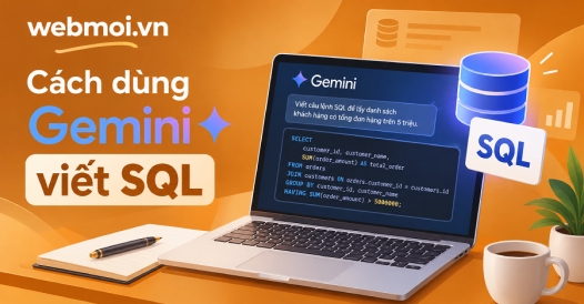 Cách dùng Gemini viết SQL