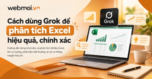 Cách dùng Grok để phân tích Excel