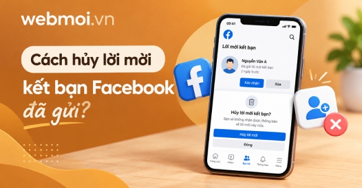 Cách hủy lời mời kết bạn Facebook đã gửi?