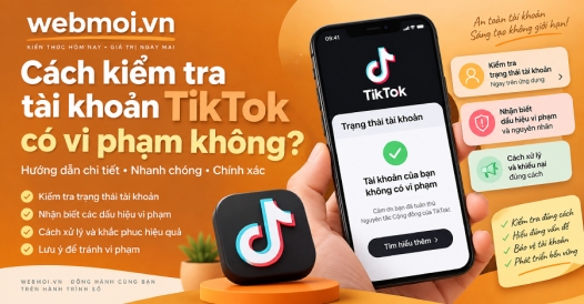 Cách kiểm tra tài khoản TikTok có vi phạm không?