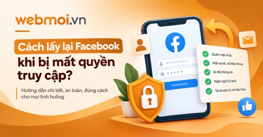 Cách lấy lại Facebook khi bị mất quyền truy cập?