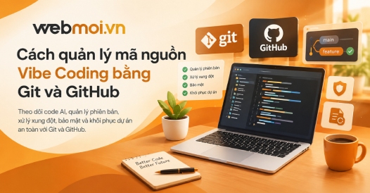 Cách quản lý mã nguồn Vibe Coding bằng Git và GitHub