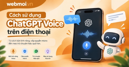 Cách sử dụng ChatGPT Voice trên điện thoại