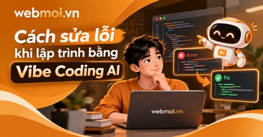 Cách sửa lỗi khi lập trình bằng Vibe Coding AI