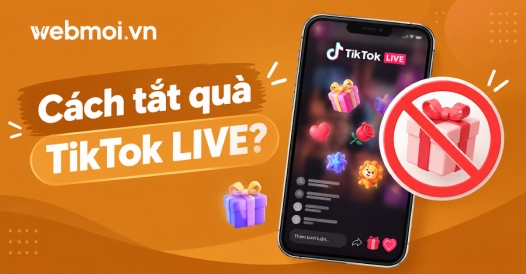 Cách tắt quà TikTok LIVE?