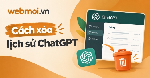 Cách xóa lịch sử ChatGPT