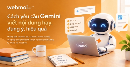 Cách yêu cầu Gemini viết nội dung