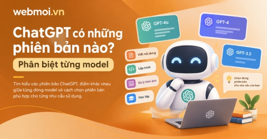 ChatGPT có những phiên bản nào?
