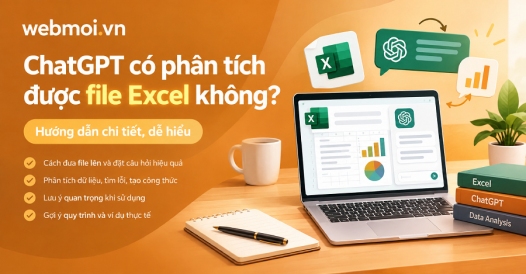 ChatGPT có phân tích được file Excel không?