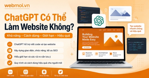 ChatGPT Có Thể Làm Website Không?