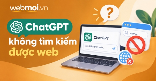 ChatGPT không tìm kiếm được web