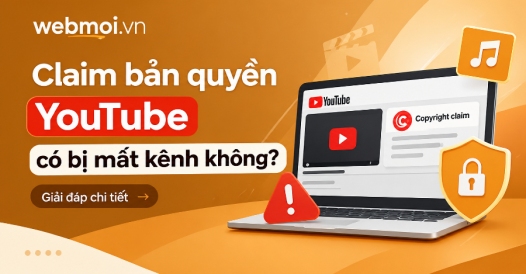 Claim bản quyền YouTube có bị mất kênh không?