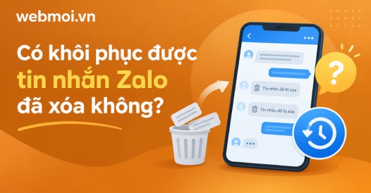 Có khôi phục được tin nhắn Zalo đã xóa không?