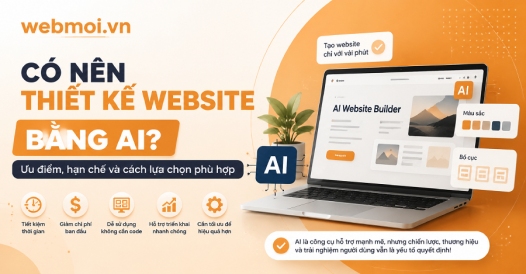 Có Nên Thiết Kế Website Bằng AI?