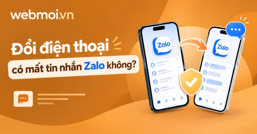 Đổi điện thoại có mất tin nhắn Zalo không?