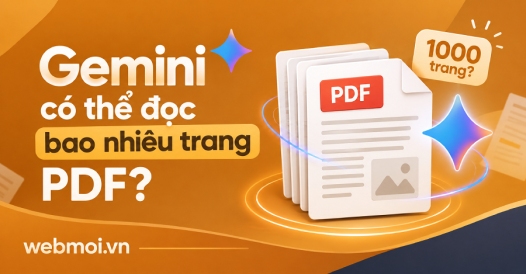 Gemini có thể đọc bao nhiêu trang PDF?