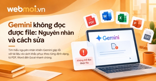 Gemini không đọc được file