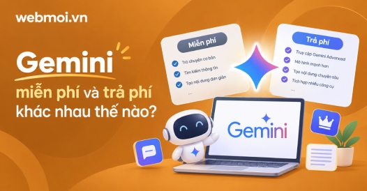 Gemini miễn phí và trả phí khác nhau thế nào?