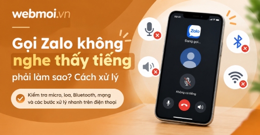Gọi Zalo không nghe thấy tiếng phải làm sao?