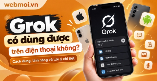 Grok có dùng được trên điện thoại không?