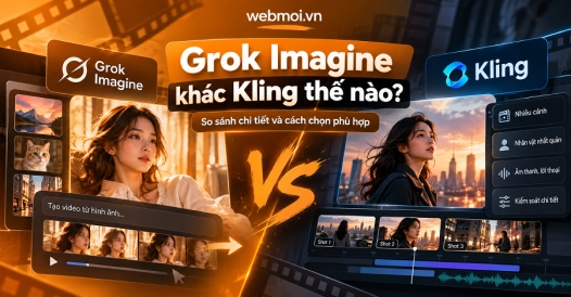 Grok Imagine khác Kling thế nào?