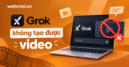 Grok không tạo được video