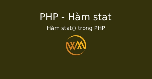 Hàm stat() trong PHP