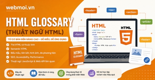 HTML Glossary (Thuật ngữ HTML)