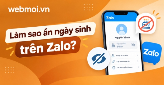 Làm sao ẩn ngày sinh trên Zalo?