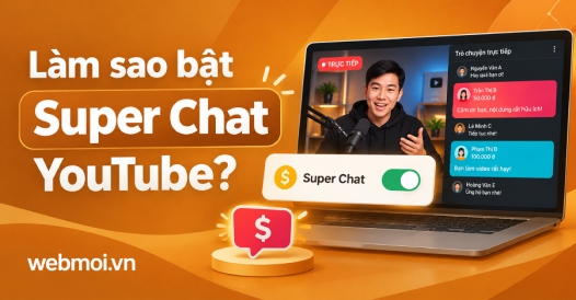 Làm sao bật Super Chat YouTube?