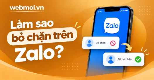 Làm sao bỏ chặn trên Zalo?