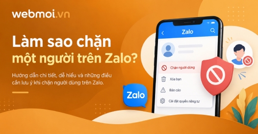 Làm sao chặn một người trên Zalo?