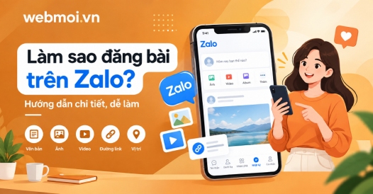 Làm sao đăng bài trên Zalo?