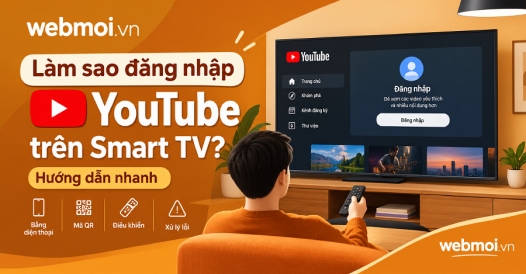 Làm sao đăng nhập YouTube trên Smart TV?