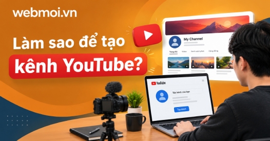 Làm sao để tạo kênh YouTube?