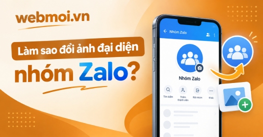Làm sao đổi ảnh đại diện nhóm Zalo?