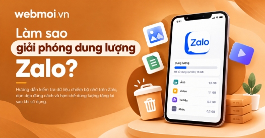 Làm sao giải phóng dung lượng Zalo?