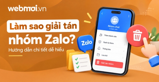 Làm sao giải tán nhóm Zalo?