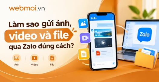 Làm sao gửi ảnh, video và file qua Zalo?