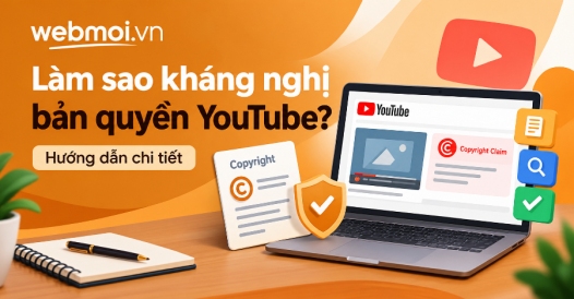 Làm sao kháng nghị bản quyền YouTube?