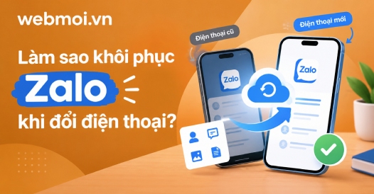 Làm sao khôi phục Zalo khi đổi điện thoại?